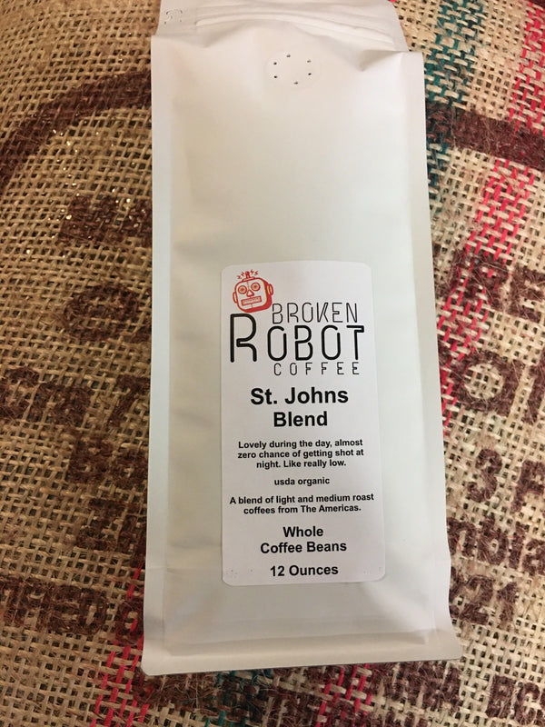 St Johns Blend - Organic Coffee Beans